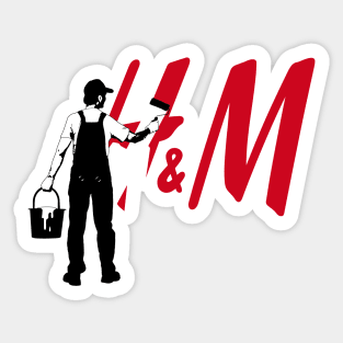 Boycott H&M Sticker